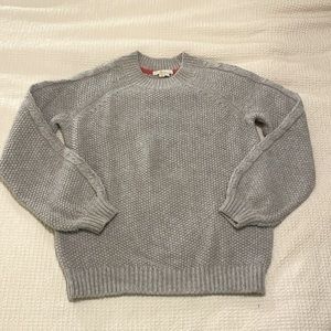 Boden Grey Knit Sweater